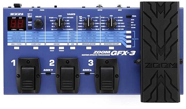 open zoom image for Zoom GFX3 Guitar Multi-Effects Pedal, Main