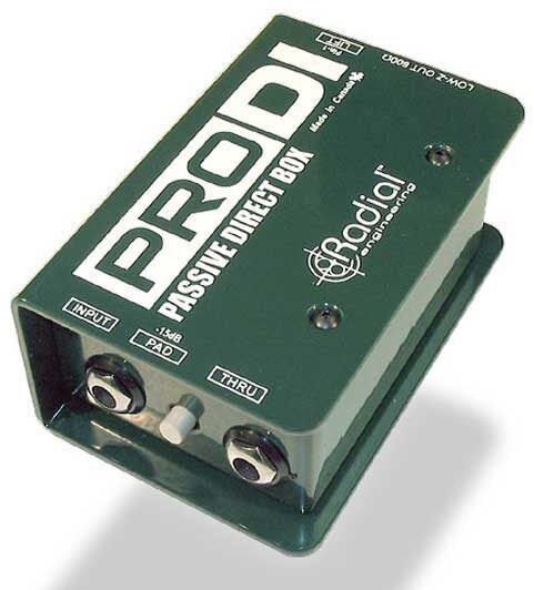 open zoom image for Radial Pro DI Passive Direct Box, New, Main