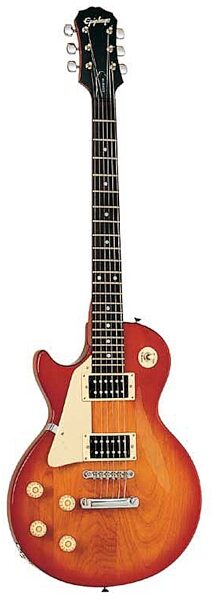 open zoom image for Epiphone LP100L Left-Handed Les Paul 100 Electric Guitar, Heritage Cherry Sunburst