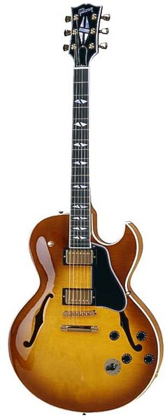 open zoom image for Gibson ES-137 Custom Electric Guitar (with Case), Light Burst
