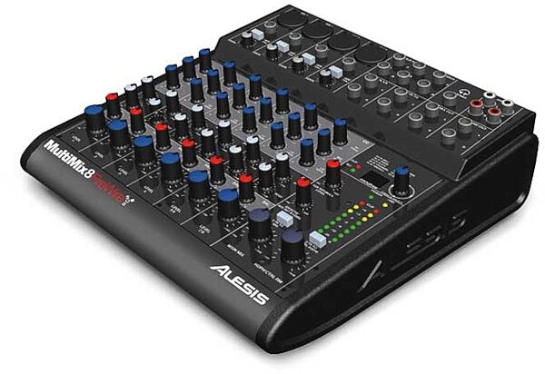 open zoom image for Alesis MultiMix 8FIREWIRE 8-Channel Mixer with Firewire, Main