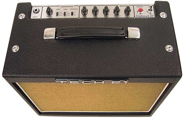 open zoom image for Tech 21 TM30 Trademark 30 Guitar Combo Amplifier (30 Watts, 1x10"), Top