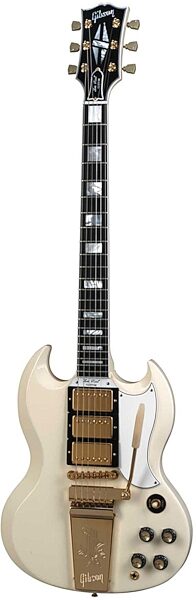 open zoom image for Gibson Historic SG Custom Reissue Electric Guitar with Maestro (with Case), Main