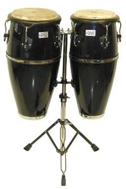 open zoom image for Toca 4010BK Conga Set with Stand, Main
