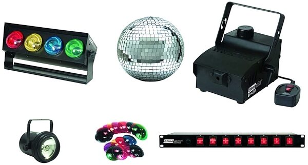 open zoom image for Eliminator Lighting 6 Pak Stage Lighting Package, Main