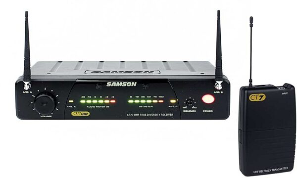 open zoom image for Samson Concert 77 UHF TD Wireless with Guitar Transmitter, Main