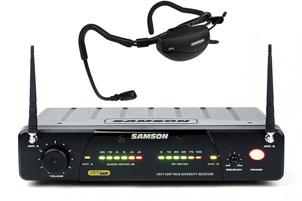 open zoom image for Samson Airline 77 UHF TD Wireless with Qe Fitness Headset, Main