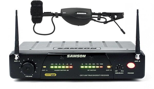 open zoom image for Samson Airline 77 UHF TD Wireless with HM40 Wind Instrument Microphone, Main