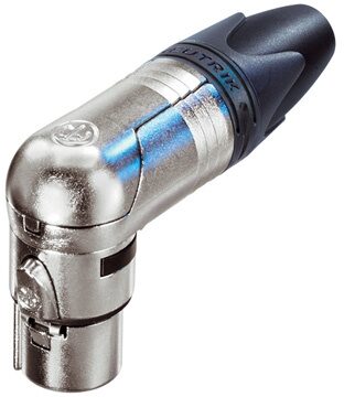 open zoom image for Neutrik NC3FRX Right Angle Female XLR Connector, Main