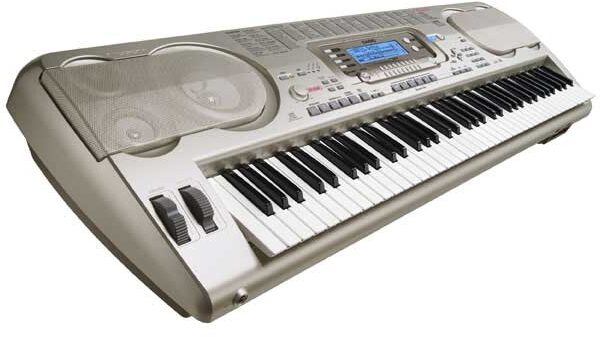 open zoom image for Casio WK3700 76-Key GM Keyboard, Angle