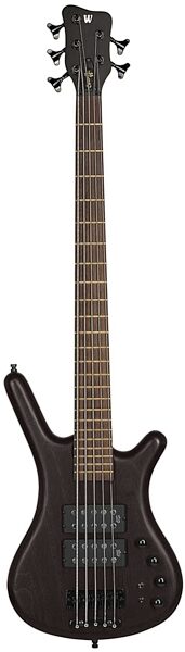 open zoom image for Warwick Corvette Double Buck 5-String Bass (with Gig Bag), Black