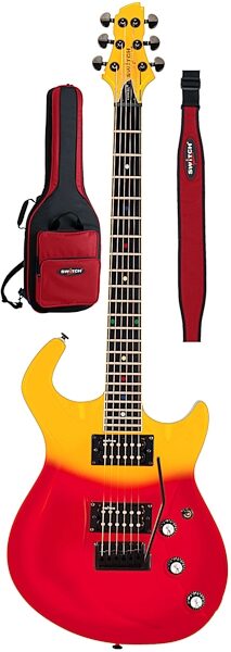 open zoom image for Switch Stein IV Signature Electric Guitar, Red Fireburst