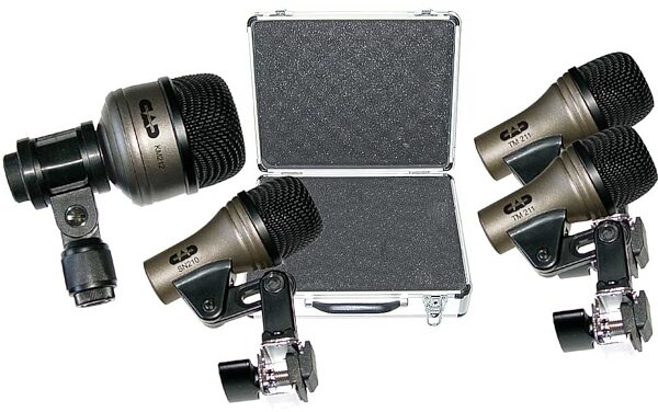 open zoom image for CAD DMTP4 Drum Microphone Touring Kit, Main