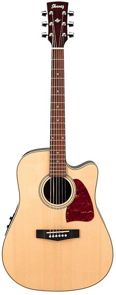 open zoom image for Ibanez AW12ECE Dreadnought Cutaway Acoustic-Electric Guitar, Main