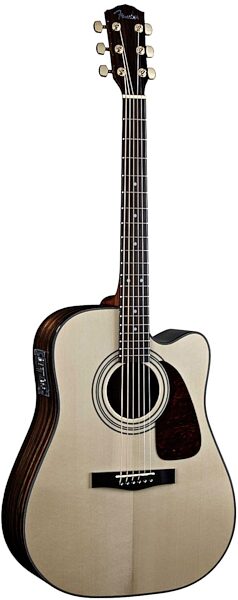open zoom image for Fender DG22SCE Exotic Hardwood Acoustic-Electric Guitar, Asian Striped Ebony