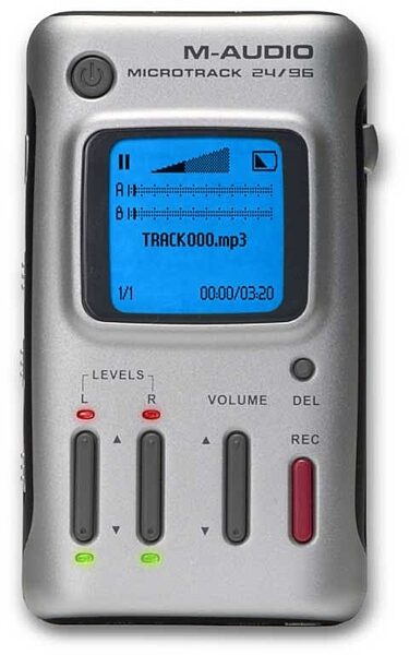 open zoom image for M-Audio MicroTrack 24/96 Portable Handheld Recorder, Main