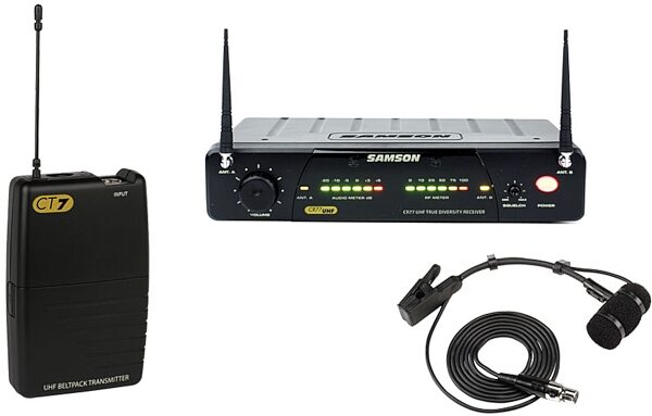 open zoom image for Samson Concert 77 UHF TD Wireless System with HM40 Wind Instrument Microphone, Main