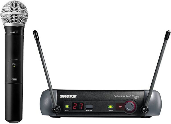open zoom image for Shure PGX24/PG58 UHF Handheld Wireless System, Main