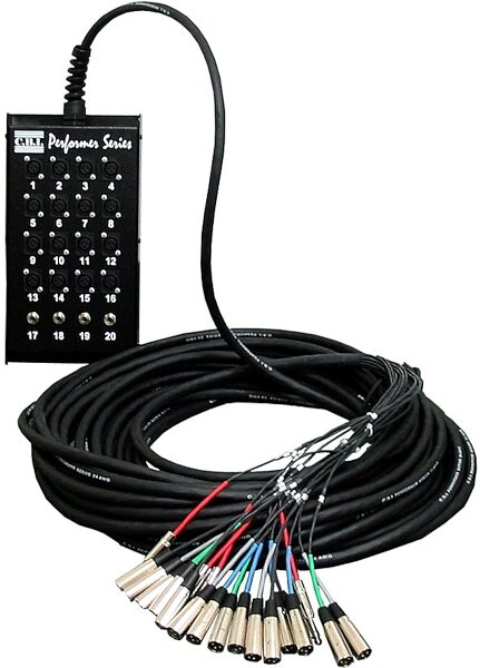 open zoom image for CBI 16x4 Audio Snake with Neutrik Connectors (XLR x 16, 1/4" TRS x 4), Main