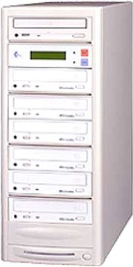 open zoom image for EZ Dupe 52X CD Duplicator with ASUS Drive, 6-Traget