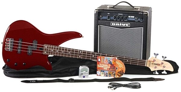 open zoom image for Yamaha GigMaker EB Electric Bass Package, Red