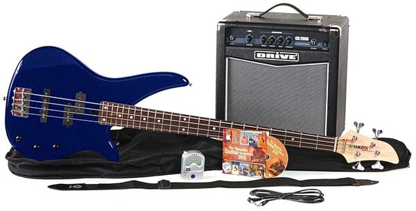 open zoom image for Yamaha GigMaker EB Electric Bass Package, Blue