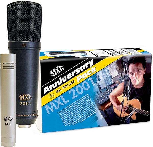open zoom image for Marshall Electronics MXL Anniversary Microphone Pack, Main