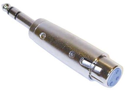 open zoom image for CBI XLR Female to 1/4" TRS Male Connector, Main