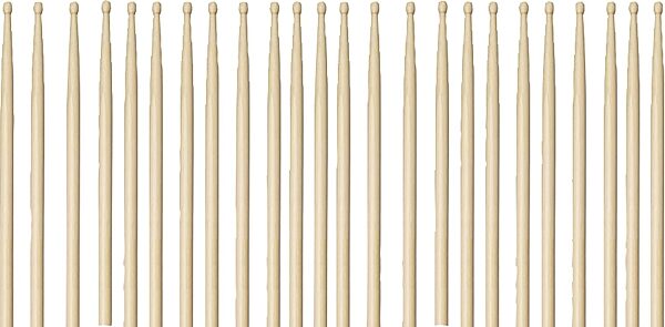 open zoom image for Vic Firth Nova Rock Drumsticks, Main