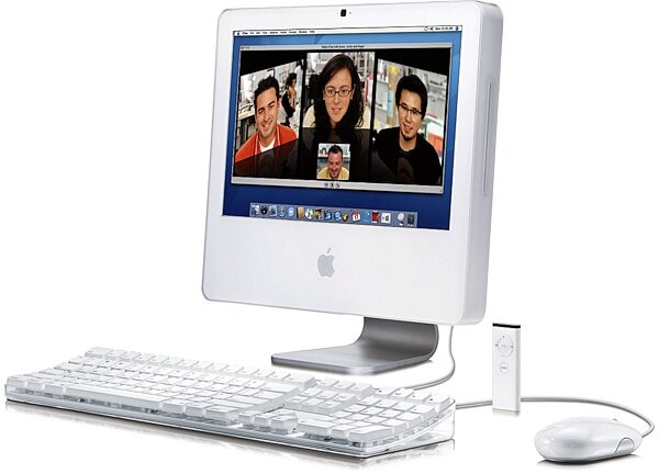 open zoom image for Apple iMac Desktop Computer with Intel Core (1.83GHz, 17 in.), Main