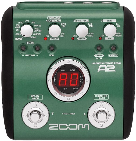 open zoom image for Zoom A2 Acoustic Guitar Multi-Effects Pedal, Main