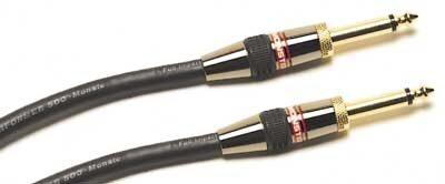 open zoom image for Monster Cable StudioLink 500 Interconnect Cable with 1/4 Inch to 1/4 In Plugs (Black), Main