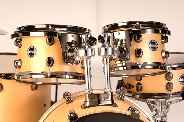 open zoom image for DDrum Diatribe Dorian 5-Piece Drum Kit, Front Closeup