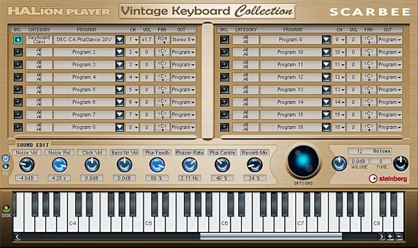 open zoom image for Scarbee Vintage Keyboard Gold Bundle Virtual Instrument, Main