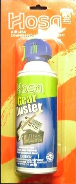 open zoom image for Hosa Air 464 Compressed Air Gear Duster, Main