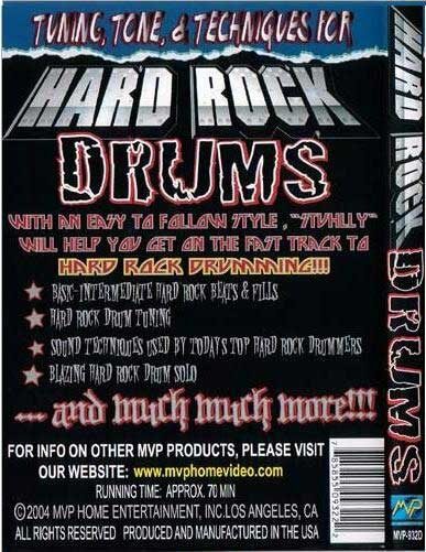 open zoom image for Tuning, Tones, & Techniques for Hard Rock Drums Video, Rear