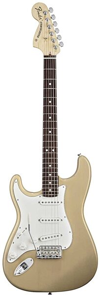 open zoom image for Fender Highway One Left-Handed Stratocaster Electric Guitar (Rosewood with Gig Bag), Honey Blonde