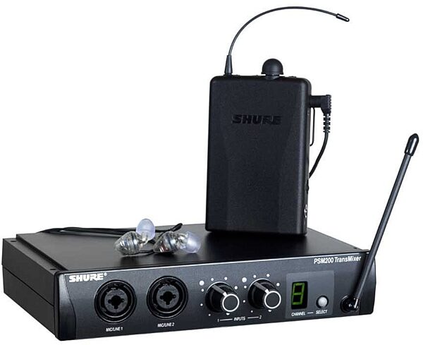 open zoom image for Shure P2TRE2 PSM200 Series Wireless In-Ear System, Main