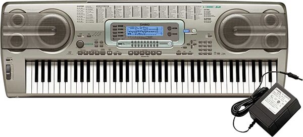 open zoom image for Casio WK3300 Electronic Keyboard, With Adapter