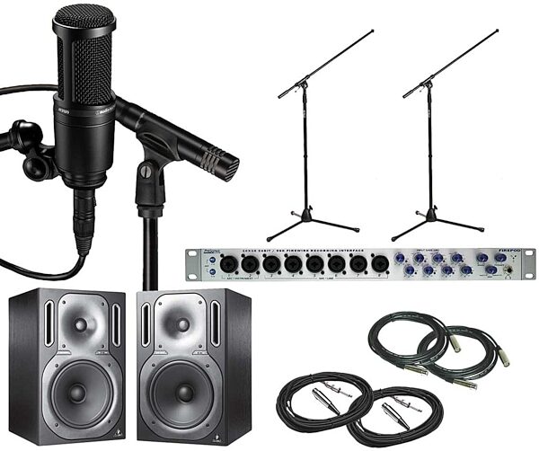 open zoom image for PreSonus Firepod FireWire Interface with Preamps, Studio Pak