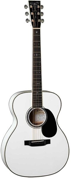 open zoom image for Martin 000ECHF Bellezza Bianca Auditorium Acoustic Guitar (with Case), Main