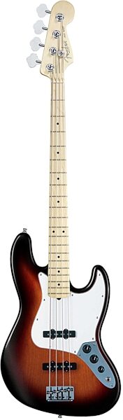 open zoom image for Fender American Jazz Electric Bass (Maple, with Case), 3-Color Sunburst