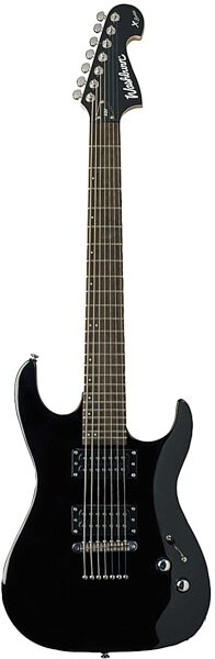 open zoom image for Washburn X37 7-String Electric Guitar, Black