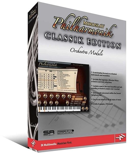 open zoom image for IK Multimedia Miroslav Philharmonik Classic Edition, Box