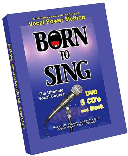 open zoom image for Vocal Power Born to Sing Complete Course Book and CDs, Main