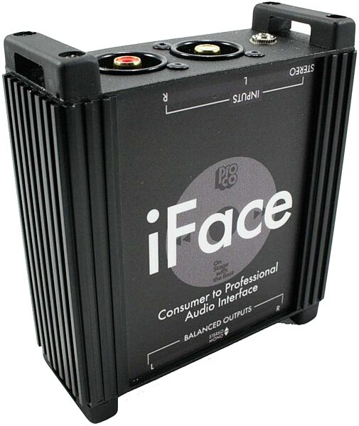 open zoom image for Pro Co iFace Portable Audio Player Interface, Main