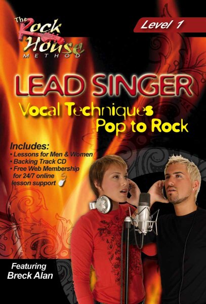 open zoom image for Rock House Lead Singer Vocal Techniques Pop to Rock Level 1 Video, Main