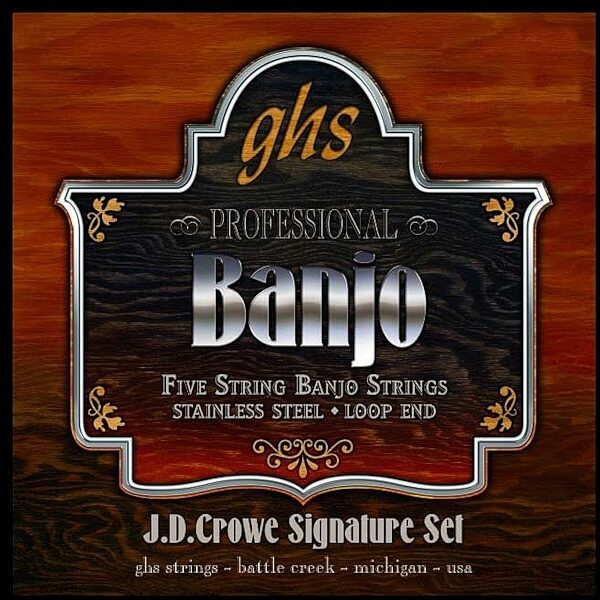 open zoom image for GHS JD Crowe Stage 5-String Banjo Strings, Main