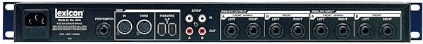open zoom image for Lexicon MX500 Dual Reverb Processor with FireWire, Rear