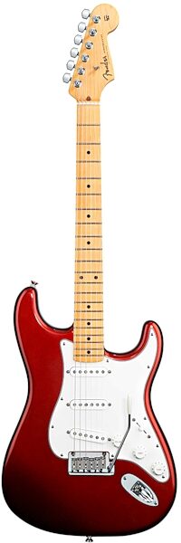 open zoom image for Fender American Series Stratocaster (Maple, With Case), Candy Cola